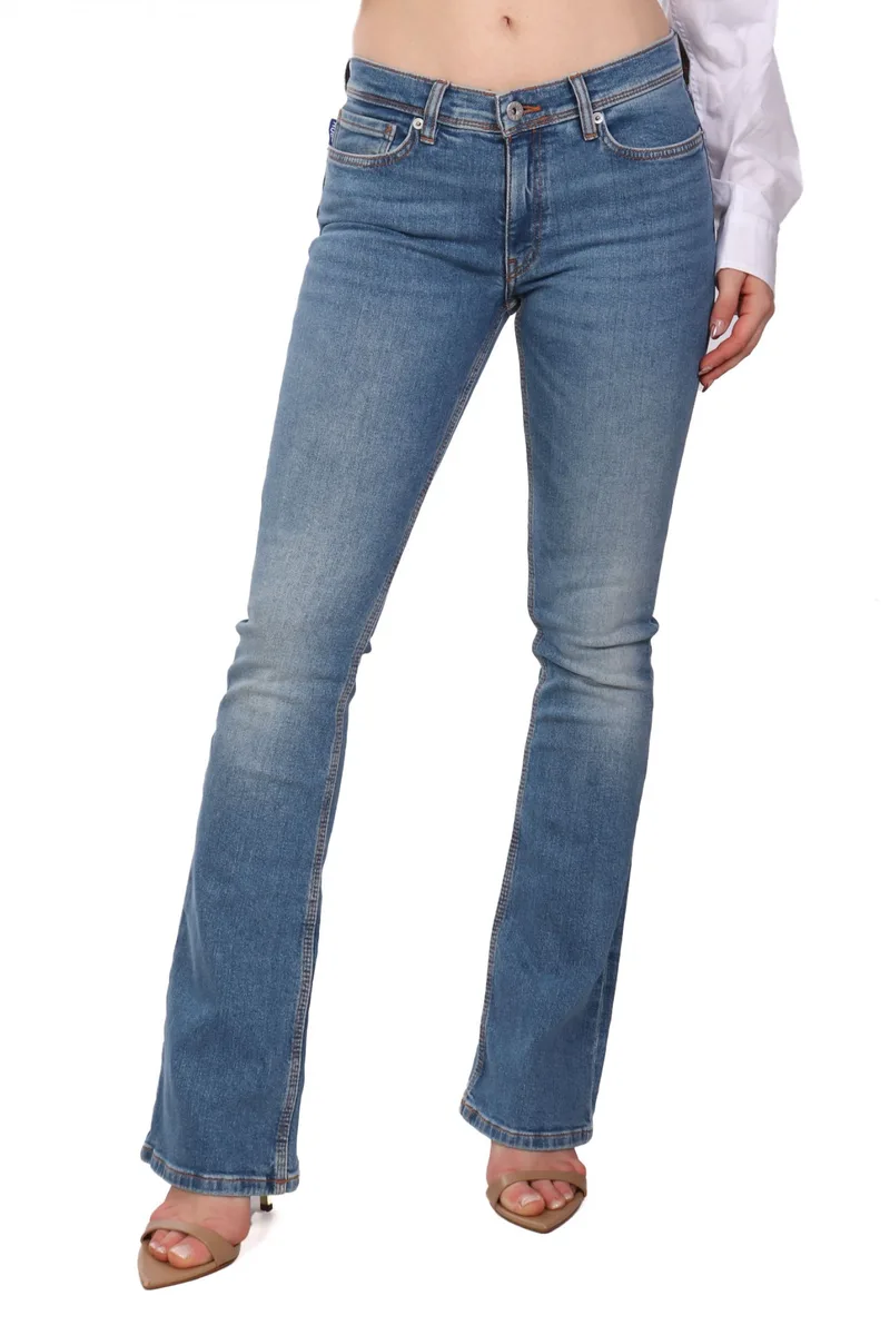 HUGO BLUE ΠΑΝΤΕΛΟΝΙ JEANS GETTI_B ΚΑΜΠΑΝΑ ΜΠΛΕ