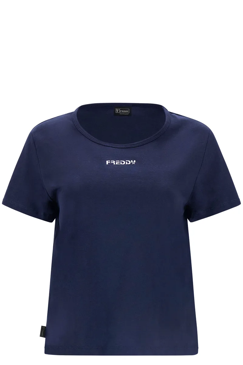 Μπλούζα Κοντομάνικη Freddy Cropped S2WBCT3-B94 Γυναικείο