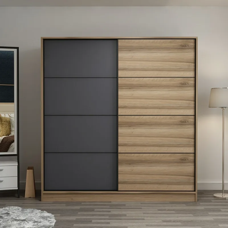 Ντουλάπα Ρούχων Kale - 3172 506Mnr2535 (180x190x60 cm)