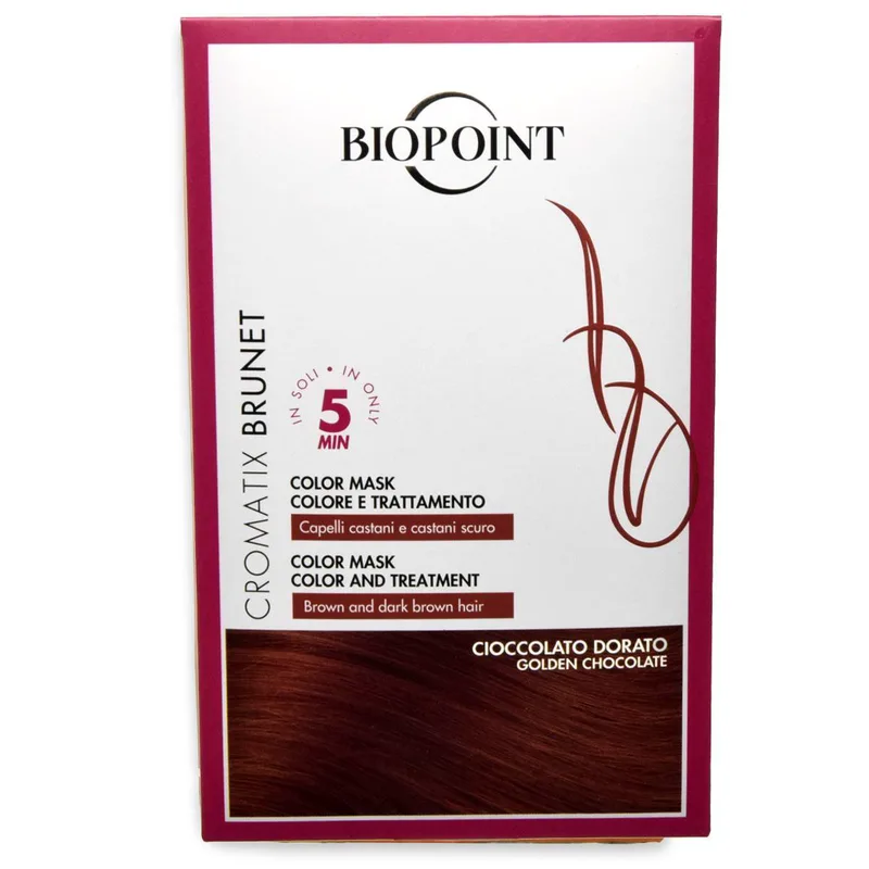 Biopoint chocolate brown color mask