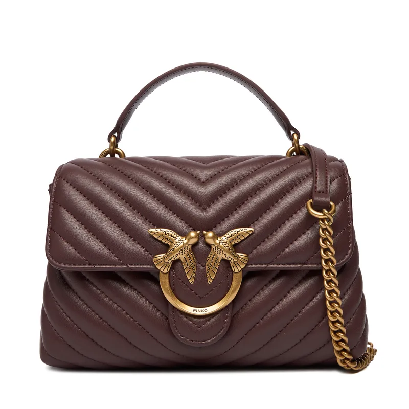 Τσάντα PINKO Love Lady Puff Mini Cl Al 25-26 PLTT 100044 A0GK Μπορντό