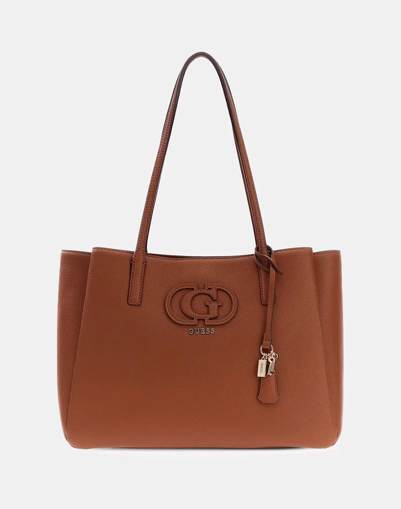 GUESS ISOLA MULTI COMP TOTE ΤΣΑΝΤΑ ΓΥΝΑΙΚΕΙΟ HWBG9905230-COG Chocolate