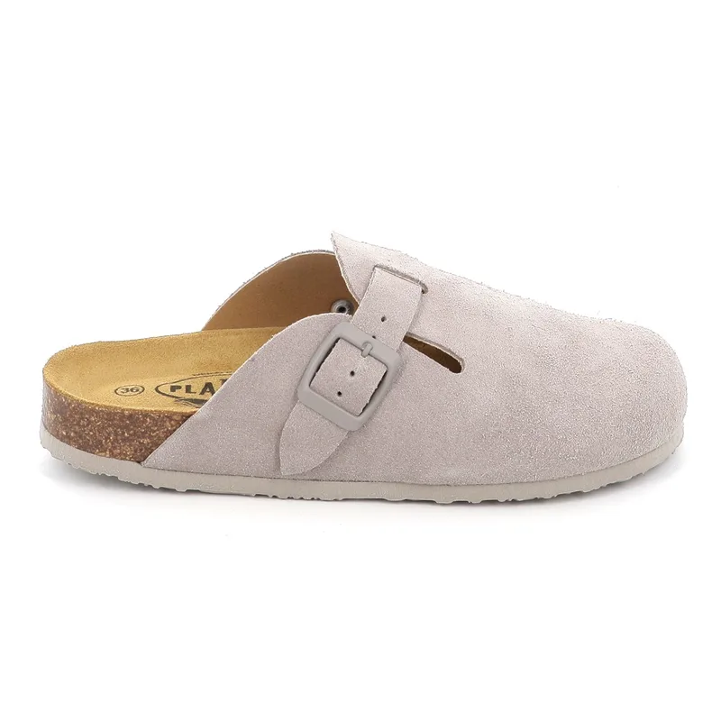 Γυναικεία Comfort Παντόφλα Plakton Χρώματος Γκρι 181539-823