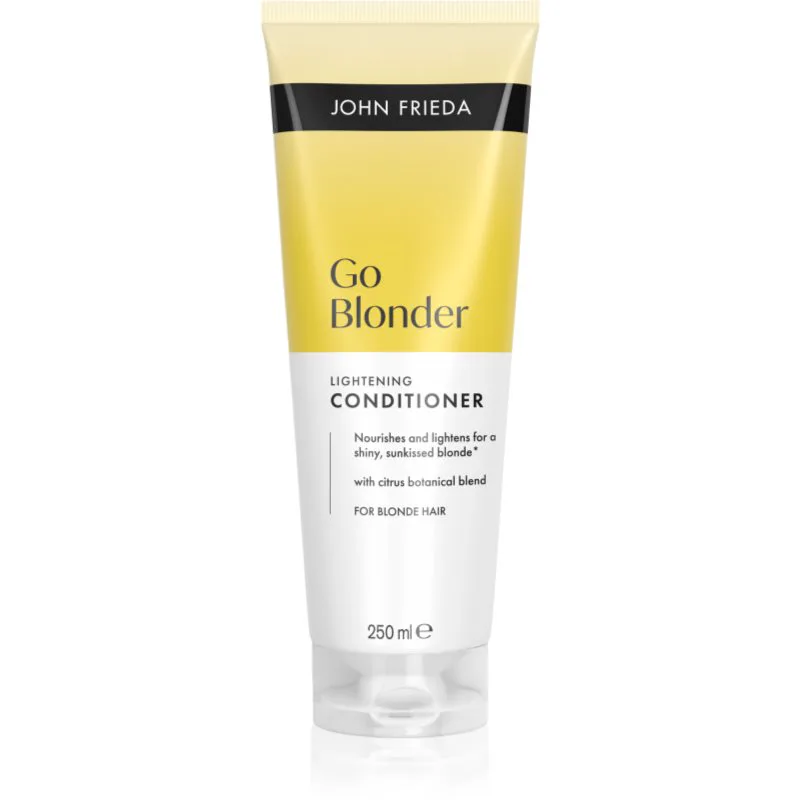 John Frieda Go Blonder Lightening Conditioner ξανοιχτικό μαλακτικό για ξανθά μαλλιά 250 ml