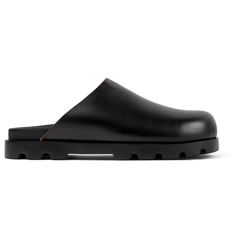 CAMPER Brutus Sandal - Clogs Για Ανδρικα - Μαύρο, Μέγεθος 45, Smooth leather