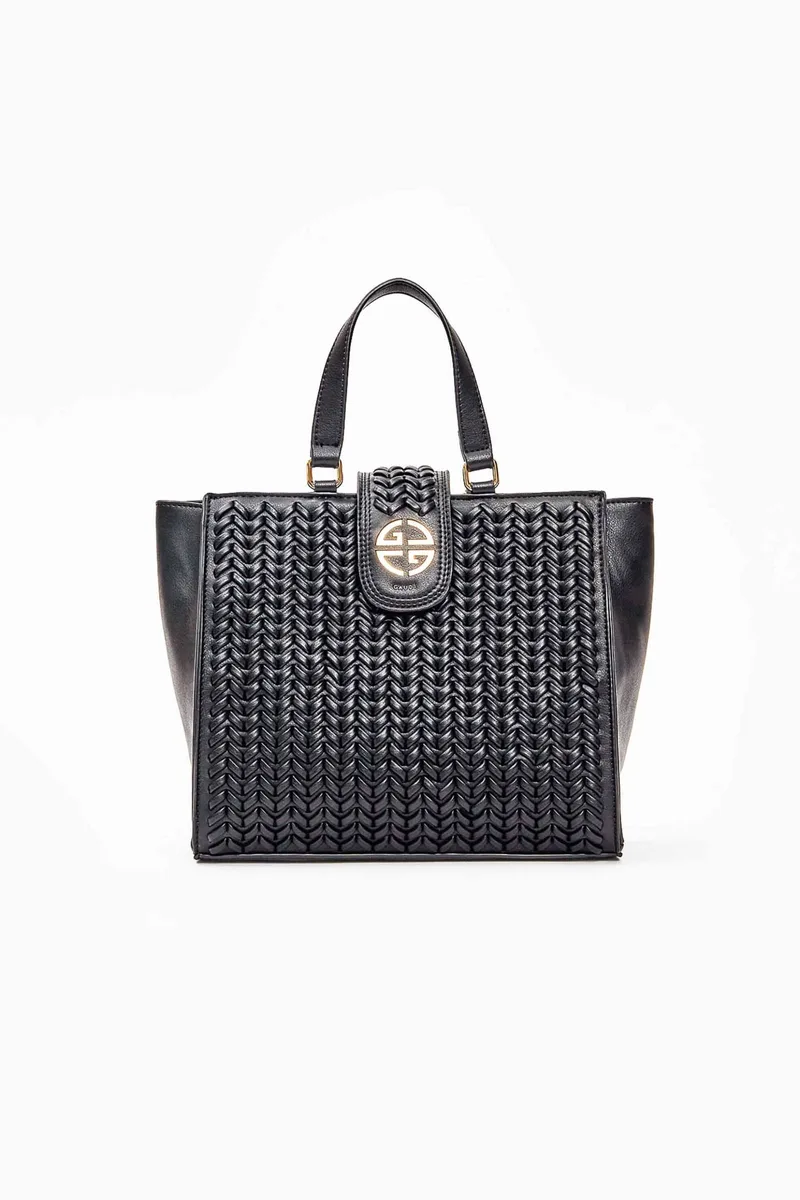 Gaudi γυναικεία τσάντα tote "Glenda" - V6AE-12860 Μαύρο