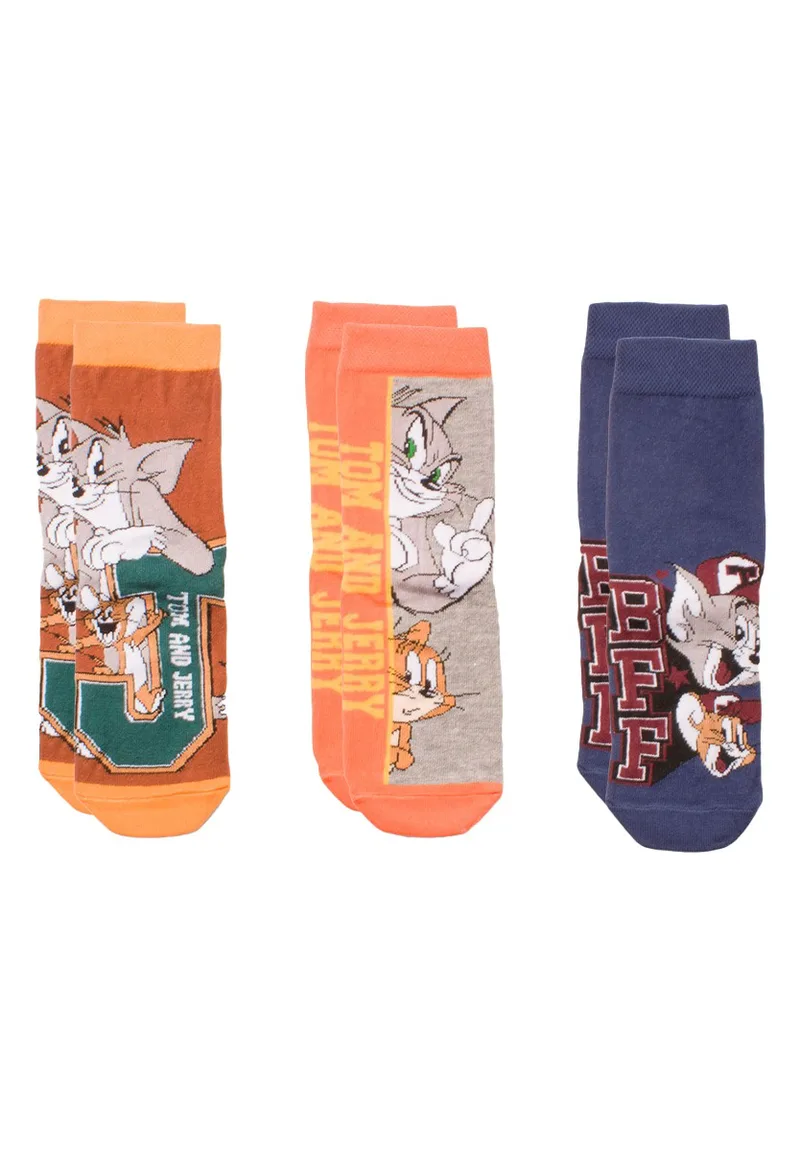 Κάλτσες παιδικές βαμβακερές Tom and Jerry TJ20513