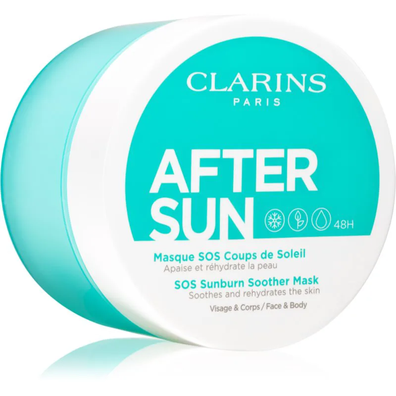 Clarins After Sun SOS Sunburn Soother Mask καταπραϋντική μάσκα μετά την ηλιοθεραπεία 100 ml