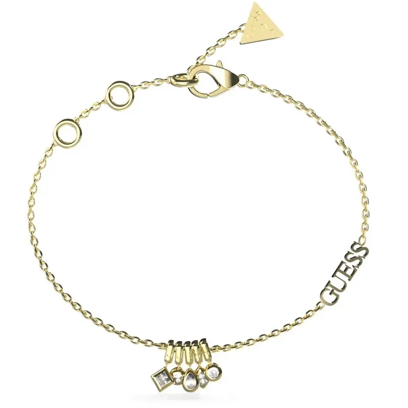 Βραχιόλι επίχρυσο Guess Tiny Dancer Stainless Steel JUBB04647JWYGL JUBB04647JWYGL Ατσάλι