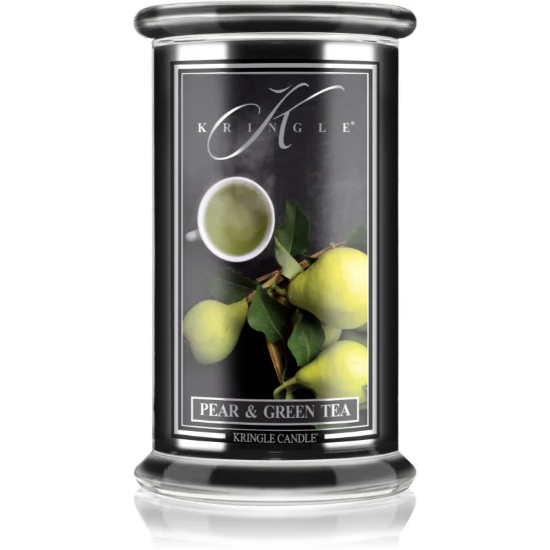 Kringle Candle Reserve Pear & Green Tea αρωματικό κερί 623 γρ