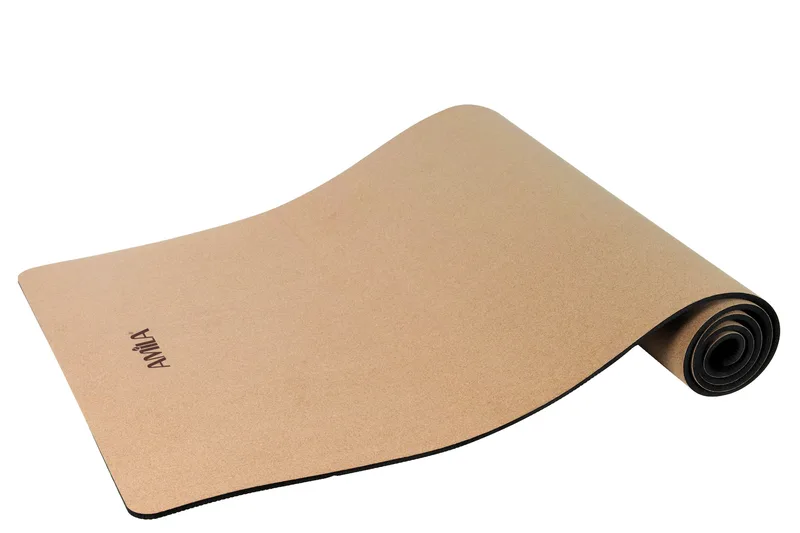 Στρώμα Γυμναστικής Amila Yoga 6mm Φελλός 96812