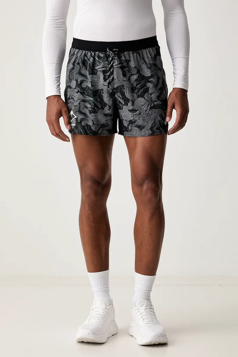 Asics σορτς αθλητικά Ανδρικά FUJITRAIL ALL OVER PRINT 5IN SHORT
