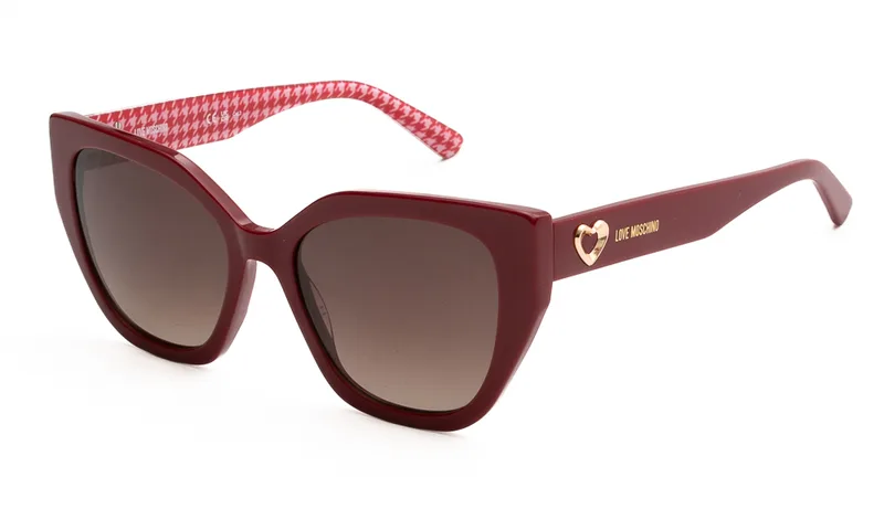 LOVE MOSCHINO ΓΥΑΛΙΑ ΗΛΙΟΥ LOVE MOSCHINO MOL 098/S 0PAHA 5418 MOL 098/S Μπορντό