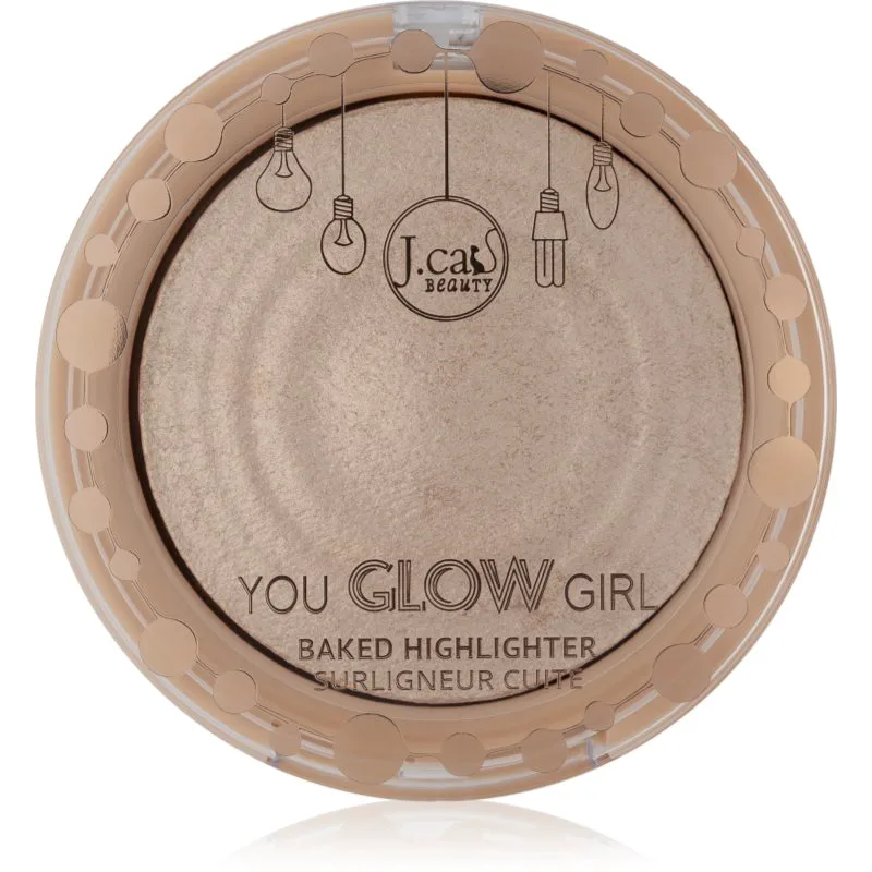 J.Cat Beauty You Glow Girl ψημένο λευκαντικό απόχρωση 104 Crystal Sand 8.5 γρ