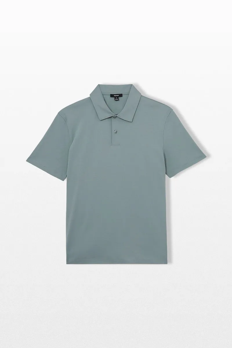 REISS Ανδρικό Μπλε Earl Air-Water Polo Shirt