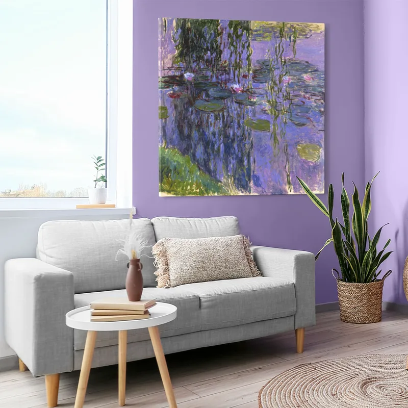 OUTLET Πίνακας σε καμβά MONET - WATER LILIES 1919 30cm x 30cm