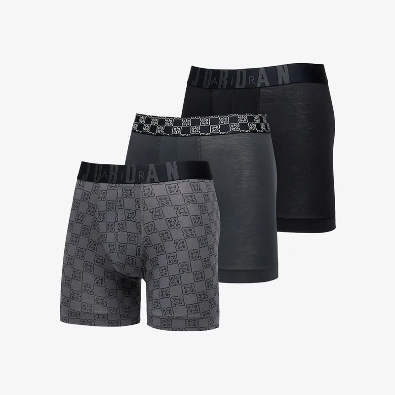 Μπόξερς Jordan Flight Modal 23 Monogram Boxer Brief 3-Pack Black M