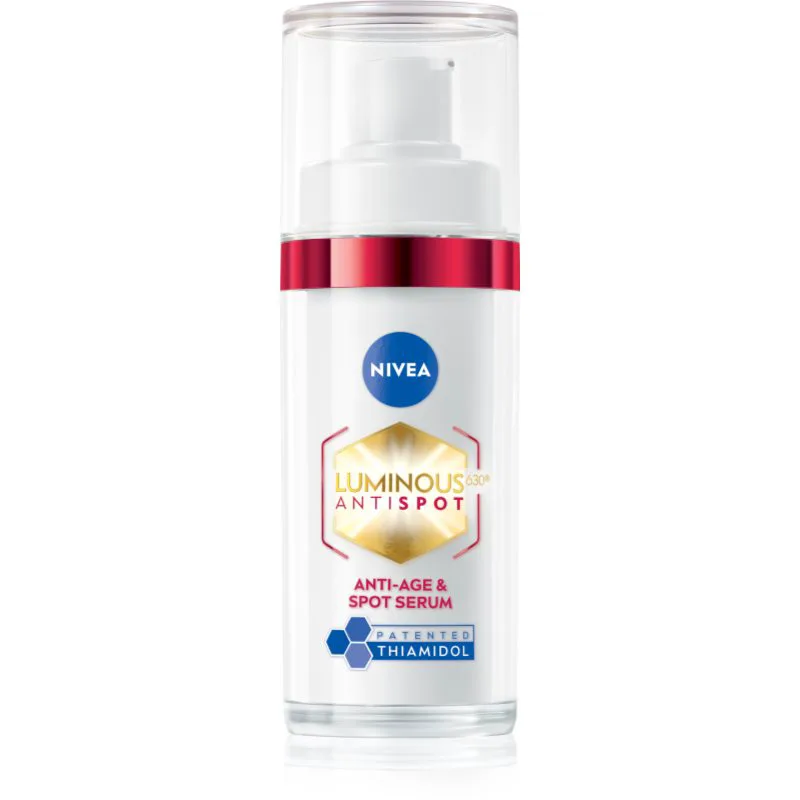 NIVEA Luminous ανανεωτικός ορός για την αντιμετώπιση των καφέ κηλίδων 30 ml