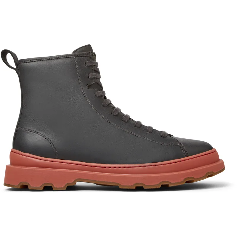 CAMPER Brutus+ - Μποτάκια Για Ανδρικα - Γκρι, Μέγεθος 39, Suede