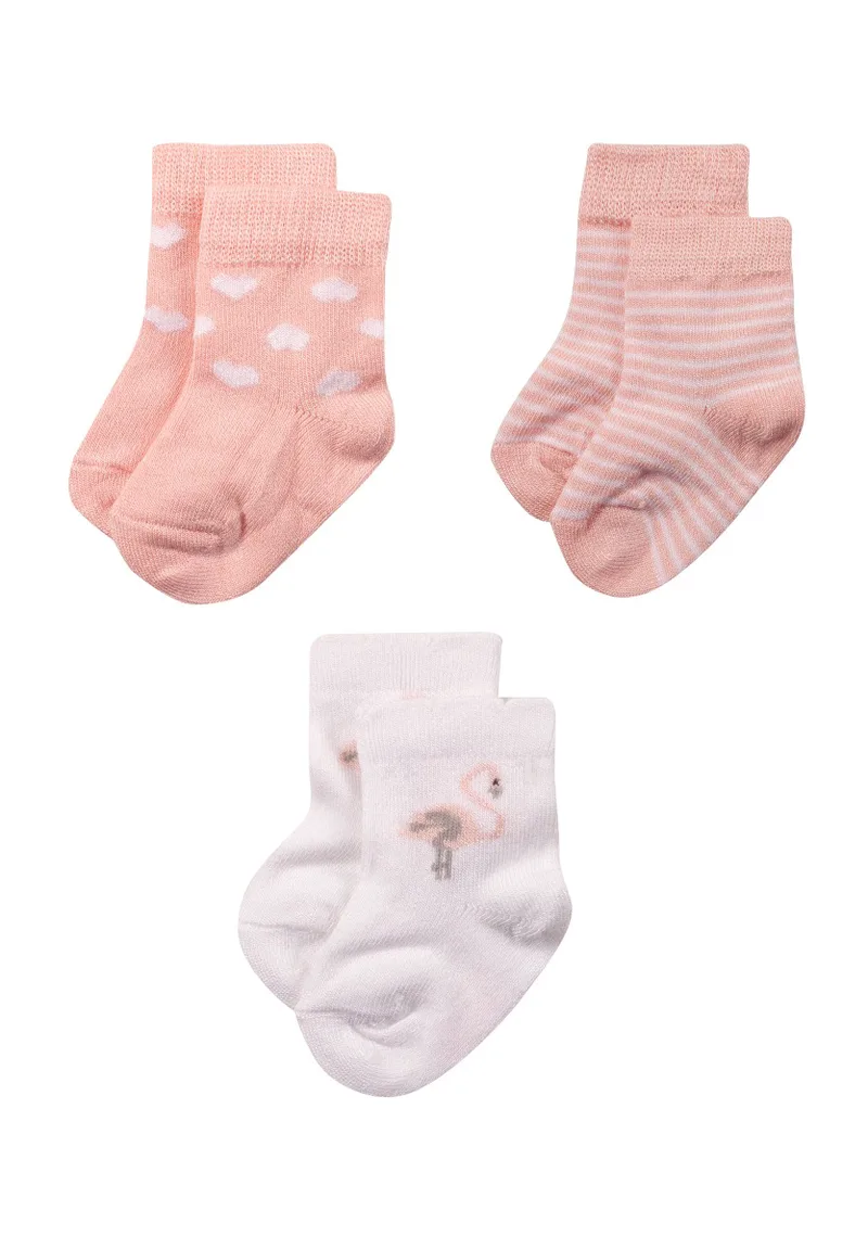Κάλτσες Bebe από Bambu Flamingo 3 Τεμ. 68133C