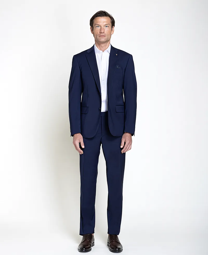 CC Collection Corneliani Ανδρικό Κοστούμι Virgin Wool Με Ελαστικότητα Modern Fit Για Επίσημες Εμφανίσεις