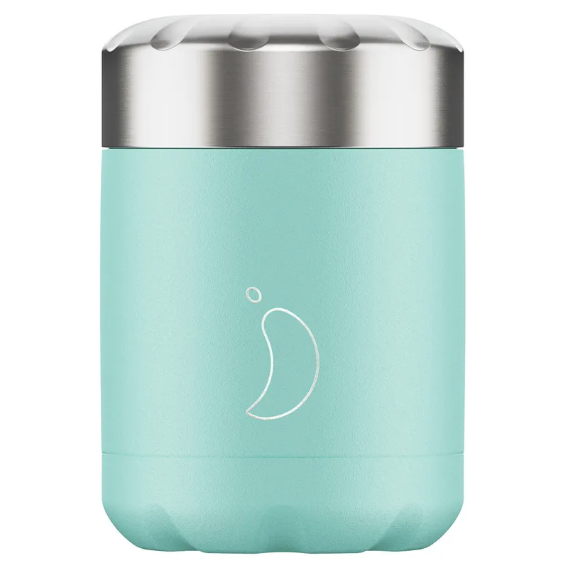 Θερμός Φαγητού 300ml Chilly's Food Pot Pastel Green