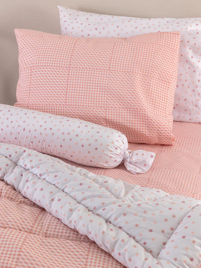 Ζεύγος Μαξιλαροθήκες 52x72 BB100 ROSE - Palamaiki