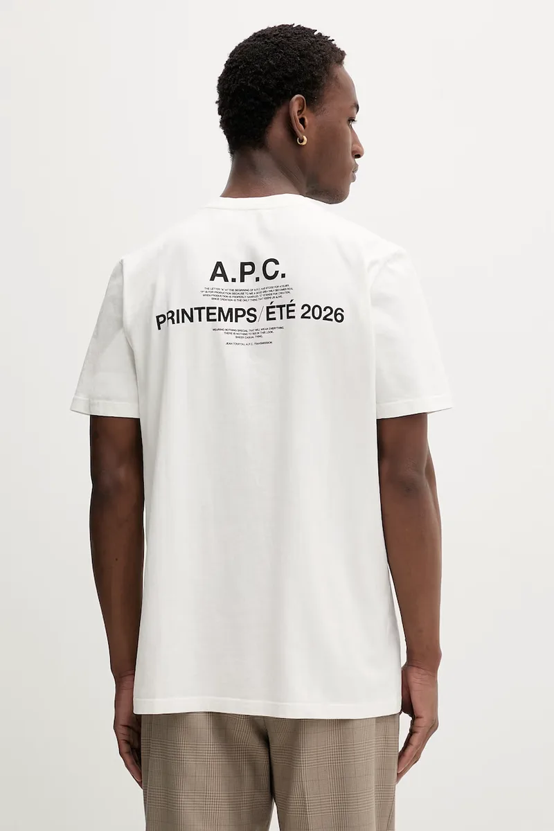 A.P.C. t-shirt Ανδρικό βαμβακερό