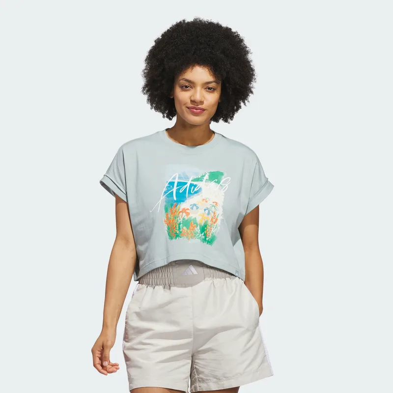 adidas Sportswear Summer Romance Graphic Γυναικείο T-Shirt (9000274564_91276)