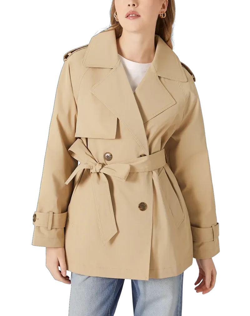 Γυναικεία Καπαρντίνα Μπεζ Alcott CP0003DOAY15-BEIGE DARK