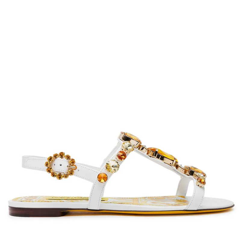Σανδάλια Dolce&Gabbana CQ0601 AT848 Λευκό
