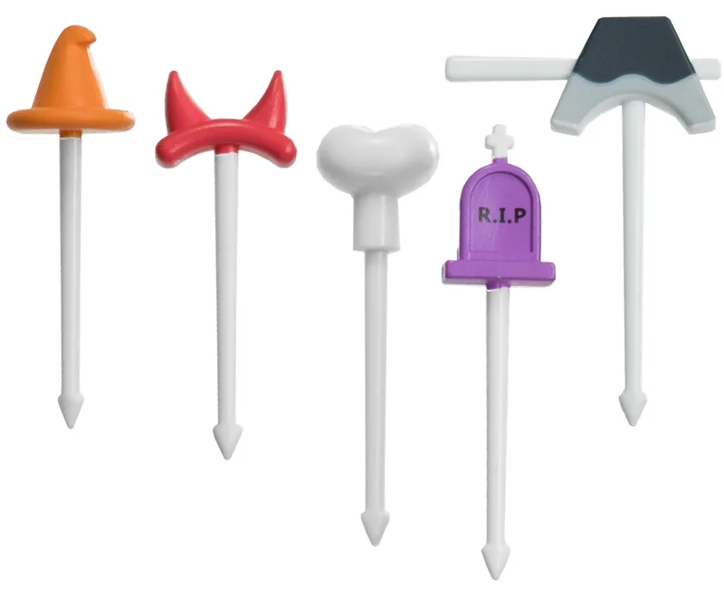 Food Picks - Halloween Hats 5pcs