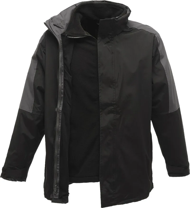 Μπουφάν Defender III 3-In-1 Regatta TRA130 Black/Seal Grey