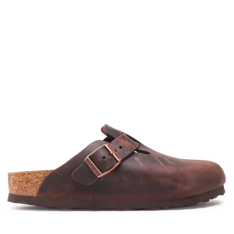 Παντόφλες Birkenstock Boston Bs 860133 Καφέ