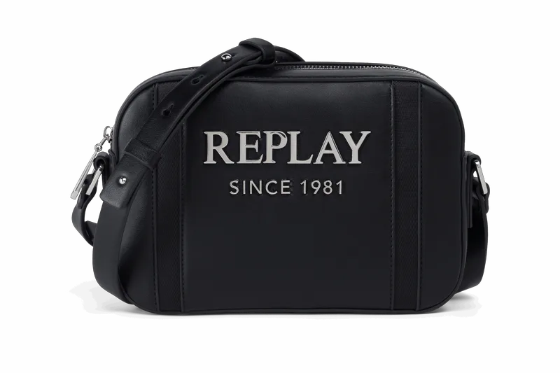 REPLAY ΓΥΝΑΙΚΕΙΑ ΤΣΑΝΤΑ FW3766.000.A0015G 0098 BLACK