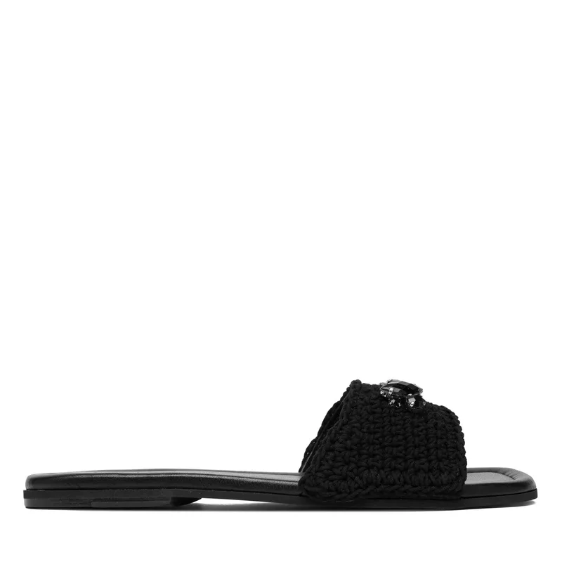 Παντόφλες Inuikii Woven Cali 1014.003.0041.000 Μαύρο