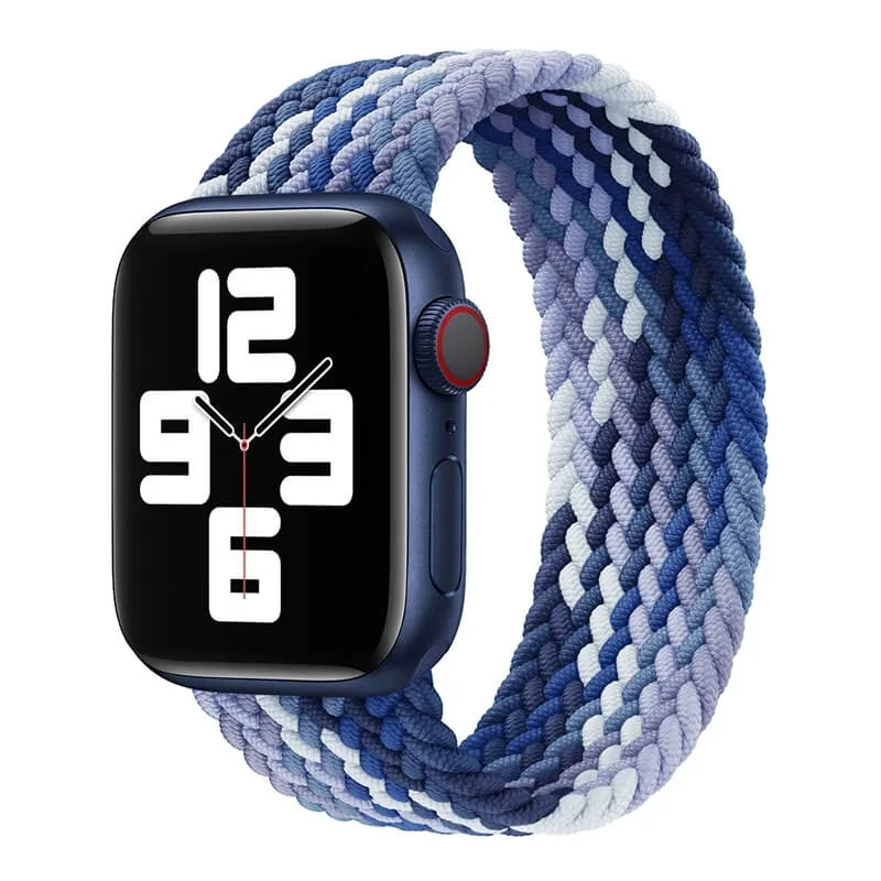 Hera Braided Weaving Blue Λουράκι για Apple Watch 44/45/46/49mm (Size: L)