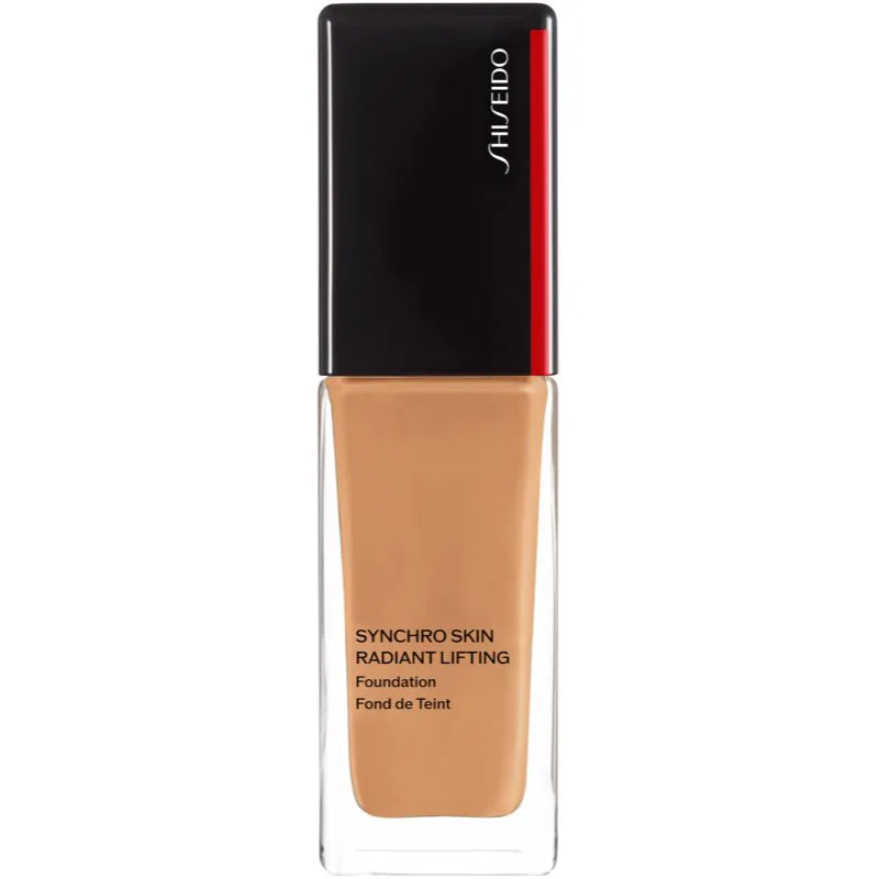 Shiseido Synchro Skin Radiant Lifting Foundation Advanced λαμπρυντικό ανυψωτικό μεικ απ SPF 30 απόχρωση 410 Sunstone 30 ml