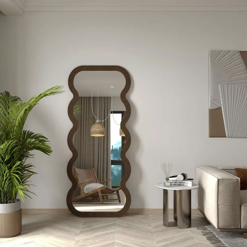 Καθρέπτης Δαπέδου Wave - Brown 985Etr1129 (70x170 cm)