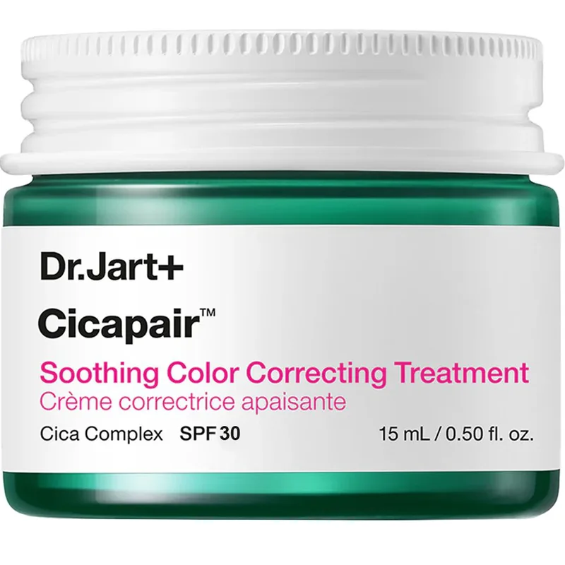 Dr.Jart+ Cicapair Spf30 Soothing Color Correcting Treatment Καταπραϋντική Κρέμα Προσώπου Υψηλής Προστασίας για Θεραπεία Διόρθωσης Χρώματος 15ml