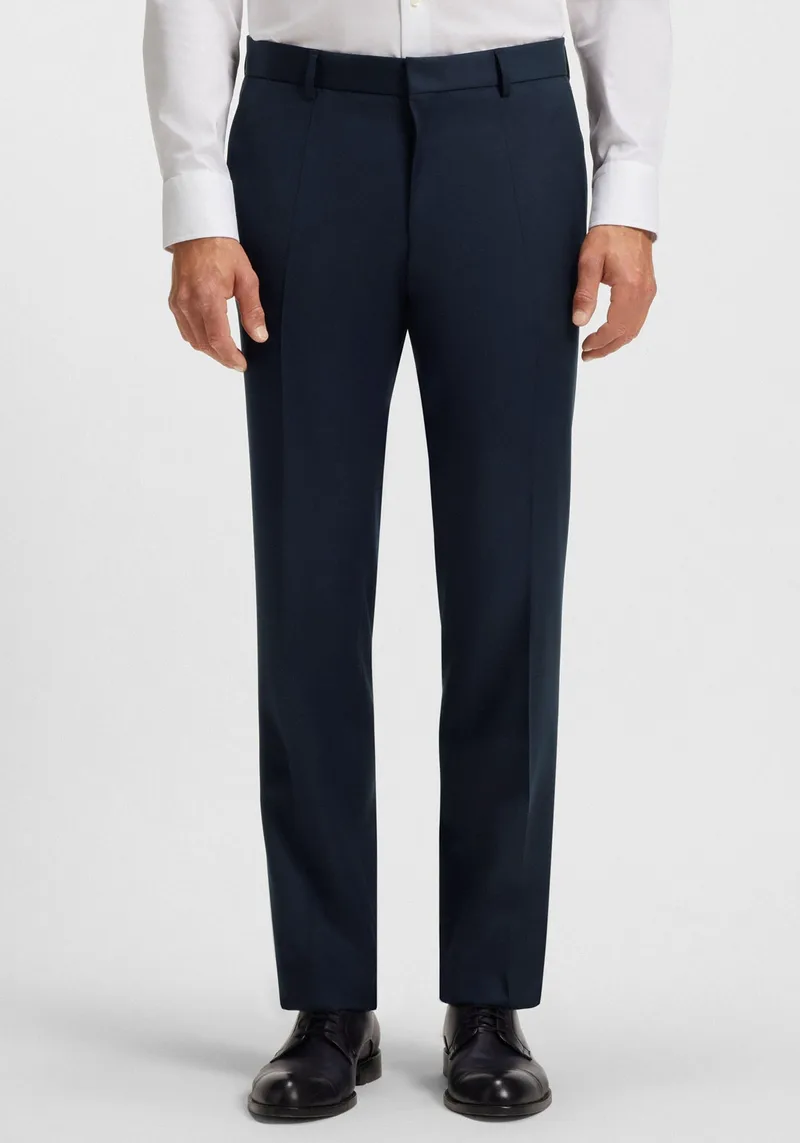 BOSS Υφασμάτινο Παντελόνι της σειράς Genius - 50469174 401 Dark Blue