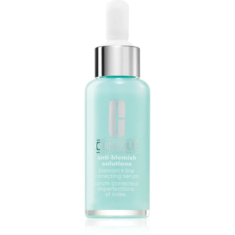 Clinique Anti-Blemish Solutions™ Anti-blemish + Line Correcting Serum λειαντικός ορός για προβληματική επιδερμίδα, ακμή 30 ml
