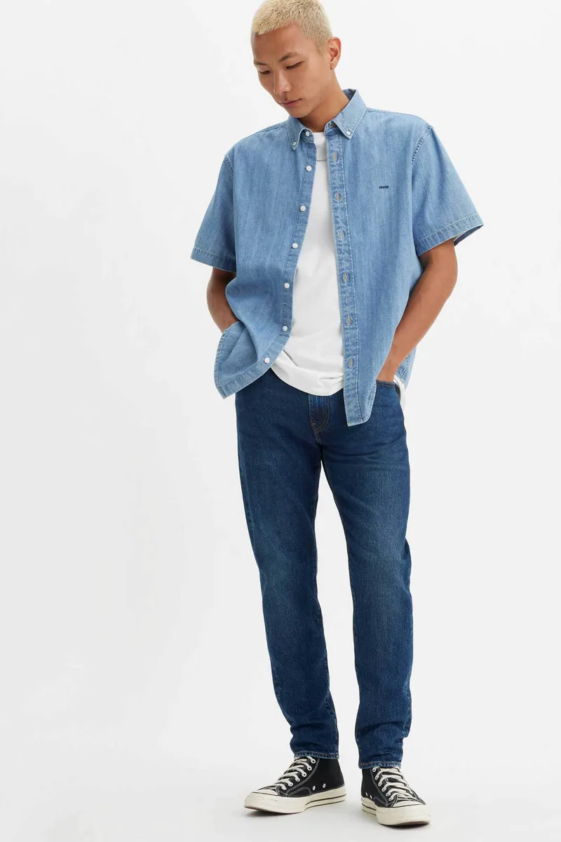 Levi's® ανδρικό τζιν παντελόνι πεντάτσεπο Slim Fit "512" - 288331294 Denim Blue