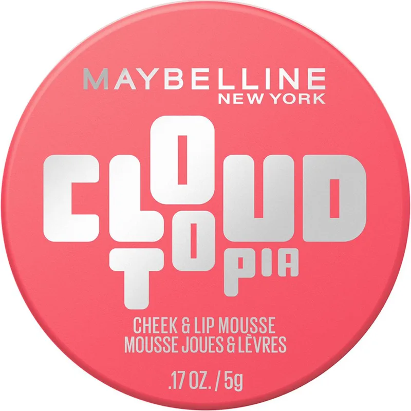 Maybelline Cloudtopia Cheek & Lip Mousse Ματ Μους για τα Μάγουλα & Χείλη με Ανάλαφρη Υφή & Πλούσιο Χρώμα 5g - 07 Moonlit Rose