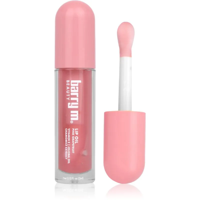Barry M Lip Oil Έλαιο για τα χείλη απόχρωση Ροζ Grapefruit 3 ml