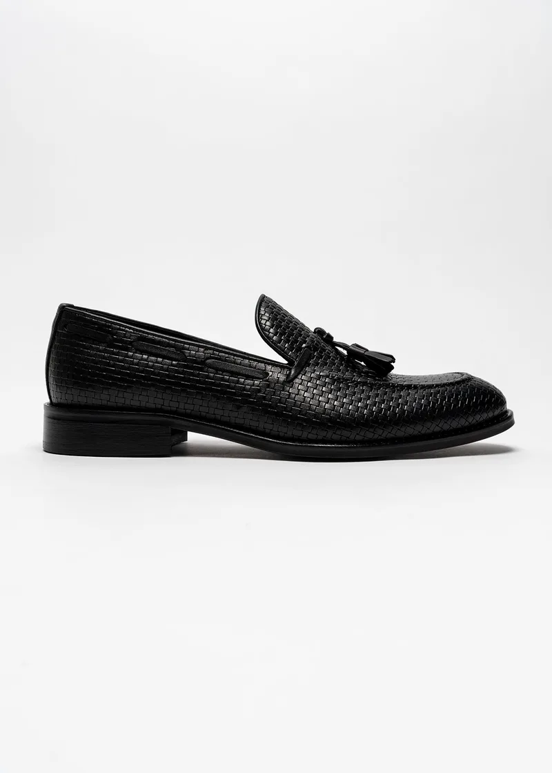 Cerruti Δερμάτινα Loafers της σειράς Loafers - CSSU01630 Black