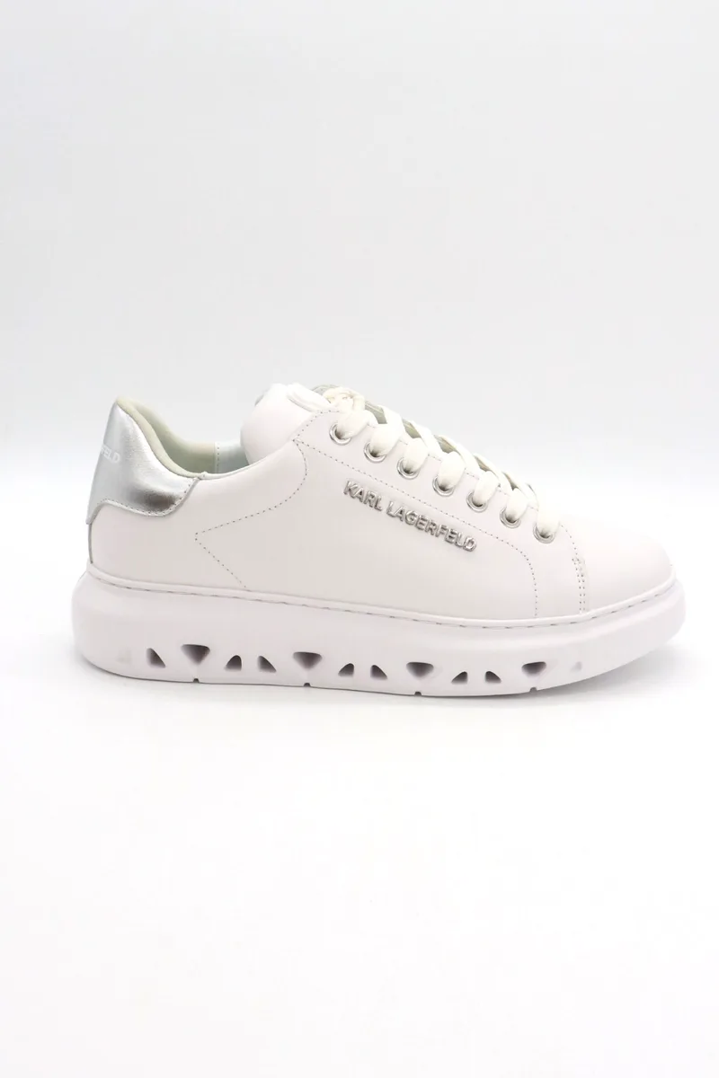 KARL LAGERFELD ΠΑΠΟΥΤΣΙΑ SNEAKERS KAPKITE LACE ΛΕΥΚΟ