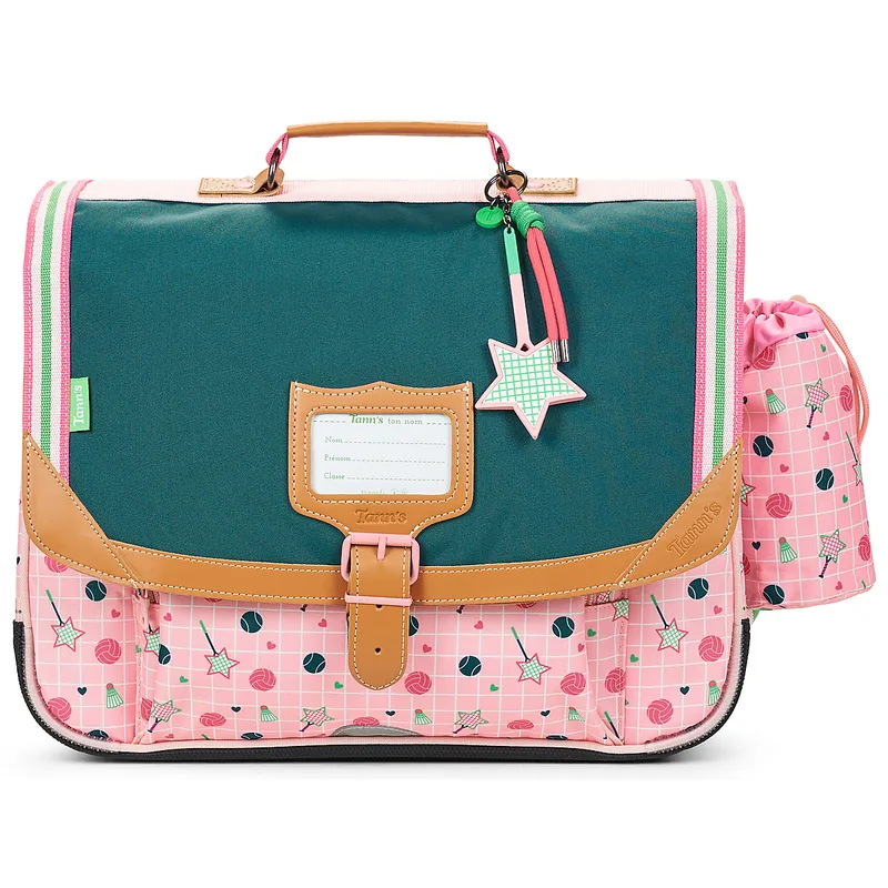 Σάκα Tann's CAROLINE CARTABLE 38 CM POCHE GOURDE