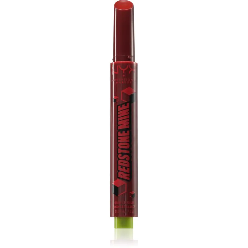 NYX Professional Makeup A Minecraft Movie Βάλσαμο για χείλη απόχρωση Redstone Mine 2 γρ