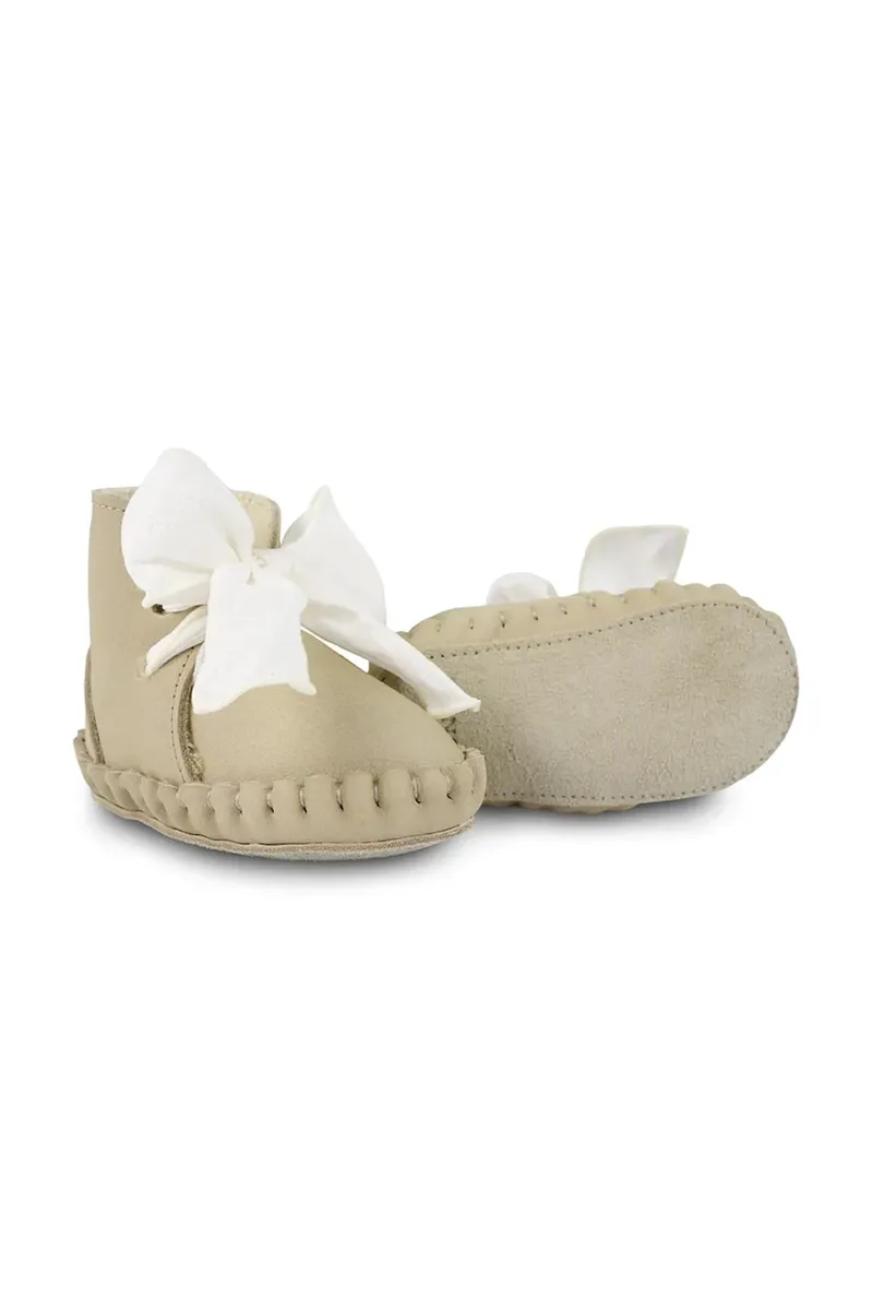 Δερμάτινα βρεφικά παπούτσια Donsje Pina Organza Booties